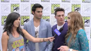 Tyler Hoechlin, Holland Roden & Colton Haynes Talk 'Teen Wolf' At Comic Con