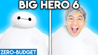 BIG HERO 6 WITH ZERO BUDGET! (BIG HERO 6 MOVIE PARODY BY LANKYBOX!)