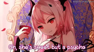 Nightcore - Sweet But Psycho - Ava Max - (Lyrics)2021