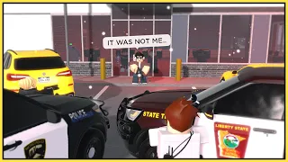 Criminals TAKE ME HOSTAGE and make me ROB A BANK! | Liberty County (Roblox)