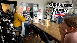 We surprised our family in England 🇬🇧
