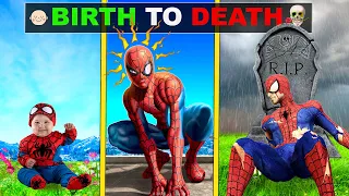 SPIDERMAN BIRTH to DEATH in GTA 5