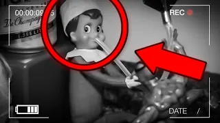 20 Times Elf on the shelf Caught moving on camera *REAL*