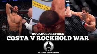 Rockhold Retires!! Luke announces retirement following fight of the night loss to Paulo Costa