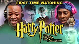 WATCHING HARRY POTTER and The Order of The Phoenix | First Time Reaction!!! OHHH SNAP!!! 😱