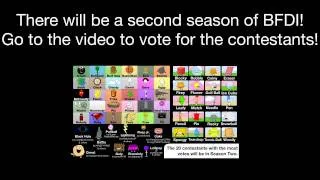 BFDI Second Season Voting