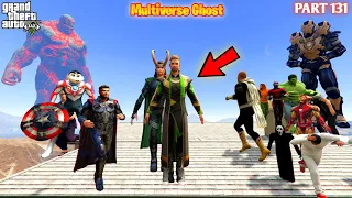 Multiverse Ghost Adam Become Loki Can Black Adam Save Shin Chan in GTA5 #131