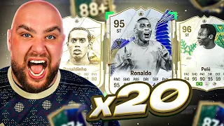 I Opened 20x WINTER WILDCARDS OR TOTY ICON PLAYER PICKS!