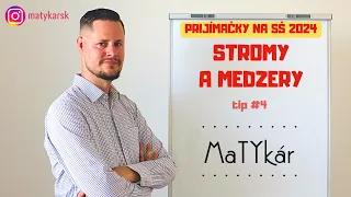 PRIJÍMAČKY NA SŠ 2024 | Tip č. 4 - Počet stromov a medzier medzi nimi