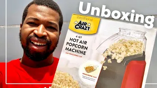 Maquina para hacer PALOMITAS SIN ACEITE | Unboxing y review😱