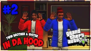 GTA 5 TWIN SISTER & BROTHER IN DA HOOD EP. 2 - KIDNAPPED 😥🔫 (GTA 5 RP SKITS)