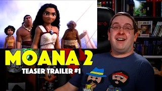 REACTION! Moana 2 Teaser Trailer #1 - Disney Movie 2024