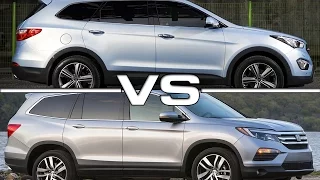 2015 Hyundai Grand Santa Fe vs 2016 Honda Pilot