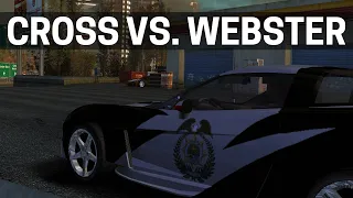 NFS Most Wanted - CROSS vs. WEBSTER Full Race