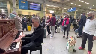 Passengers Are Shocked By Classical Piano Improvisations