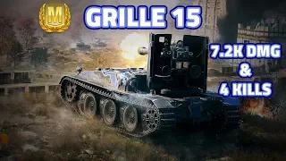 WOT Blitz | Grille 15 (7.2K DMG & 4 Kills) by SavageLul [TFCZA]
