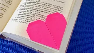 Origami heart. Gift for Valentine's Day