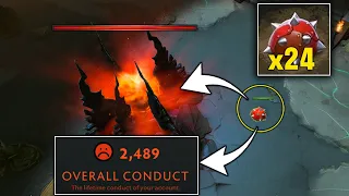 I'm Finally Back to my 2400 Behavior Score Techies after One Shot Enemy's Throne