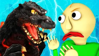 Baldi Vs Godzilla (Español Terror Parodia Animada 3D El Kaiju)