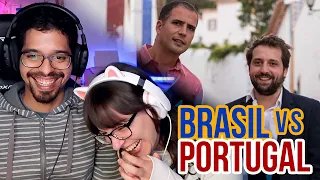 Portuguesa reage: Gregório Duvivier e Ricardo Araújo (PT vs BR)