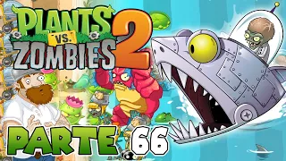 ¡EL TIBURÓN ROBOT DEL DR. ZOMBI! | PARTE #66 | PLANTS VS ZOMBIES 2