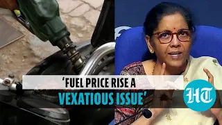 How to control soaring petrol & diesel prices? Nirmala Sitharaman answers