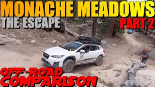 Passport to: Monache Meadows Part 2.  Can an AWD crossover escape?