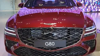 [Face-Lift] GENESIS G80 SPORTS I 3.5T AWD I Mauna RED I  27" Integrated Wide OLED Display I P1