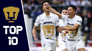 Top 10 | Mejores Goles de Pumas en 2021