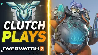 SOME INSANE CLUTCH PLAYS IN OW2  - OVERWATCH 2 MONTAGE