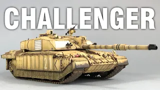 CHALLENGER 2, Tamiya 1/35, Building and Weathering