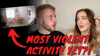 THE MOST AGGRESSIVE ACTIVITY YET? | POLTERGEIST UPDATE | LAINEY AND BEN
