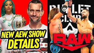 New AEW Show Details | AEW Star Leaves Company | Bullet Club Reunites On Raw | Pro Wrestling News