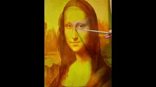 Time-lapse of the recreation of Leonardo da Vinci's Mona Lisa