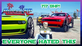 GTA 5 Roleplay - RedlineRP - 720 HORSE POWER CARRIAGE MACHINE !  # 250