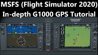 MSFS - Garmin G1000 GPS (AH In depth G1000 tutorial part 3)