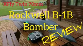 RC Jet Bomber/ XFly B1-B Lancer/ 30 minute brief overview