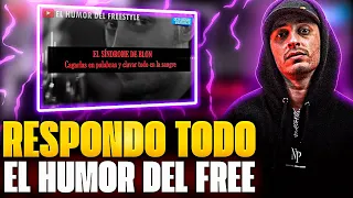 💢 TOCA RESPONDER 💢 BLON REACCIONA A RIMAS PREPARADAS Y ESCRITAS | EL HUMOR DEL FREESTYLE | PARTE 2