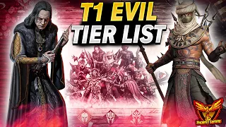 Tier 1 Evil Commander Tier List |  LOTR: Rise to War