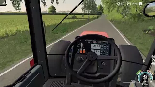 //FS19//ThueringerHoehe//MP//ŽNĚ ODVOZ OD KOMBAJNU//Cab View//