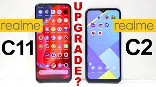 RealMe C11 Vs RealMe C2 Speed Test