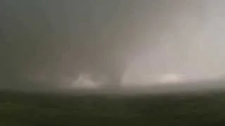 May 31, 2013 EF5 El Reno Tornado Showing Multiple Funnels/Sub Vortices Filmed from Dominator