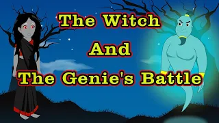 The Witch And The Genie's Battle | English Cartoon | Stories in English | MahaCartoon TV English