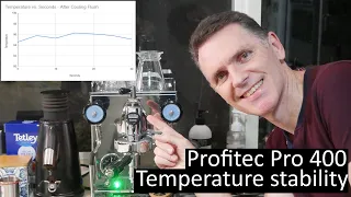 Profitec Pro 400 Temperature Stability During a Shot