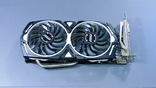 Частая поломка в ВИДЕОКАРТАХ MSI ARMOR RX570 (RX470)