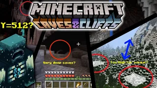 Why 1.17 the cave update will change minecraft forever? Build Limit increasing?? || Minecraft Theory