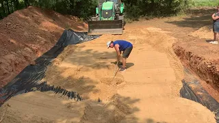 RAILROAD TIE STORM SHELTER BUILD IN TEXAS -TORNADO SHELTER, UNDERGROUND BUNKER- ROOT CELLAR