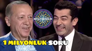 Erdoğan 1 Milyonluk Soru'ya Cevap Veriyor, Erdoğan Kim Milyoner Olmak İster'de Bir Milyonluk Soru