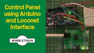 Model Railway Control Panel using Arduino and Loconet Interface