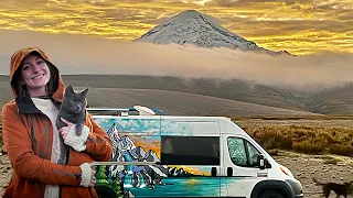 HIGH ALTITUDE ENGINE PROBLEMS in ECUADOR | Alaska to Argentina by Van #vanlife